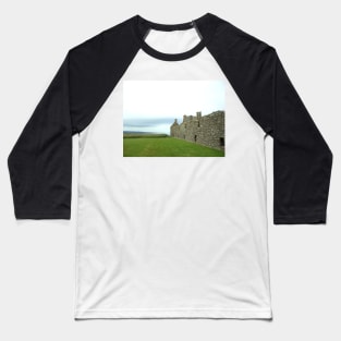 Dunnottar Castle Grounds Baseball T-Shirt